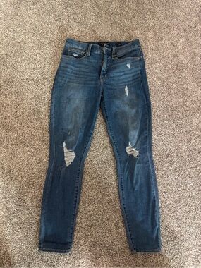 Lucky High-Rise Distressed Women's Jeans